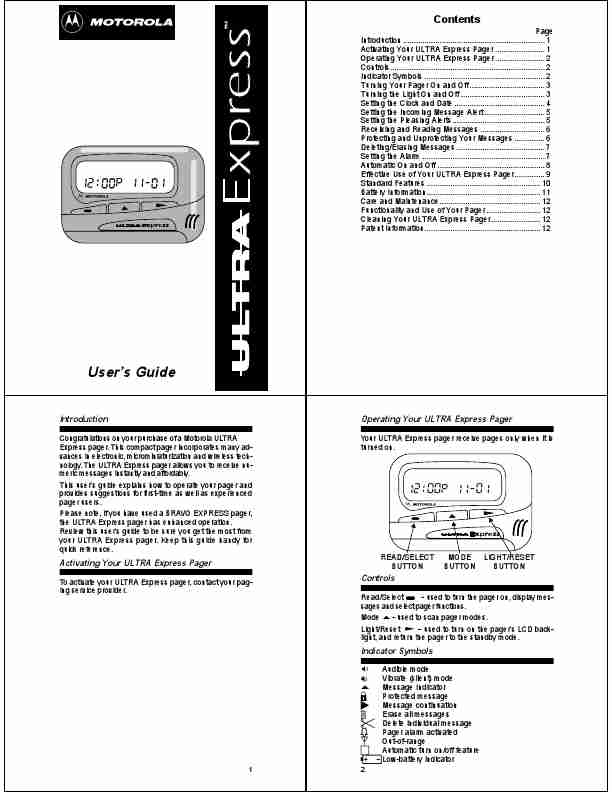 Motorola Pager Express Pager-page_pdf